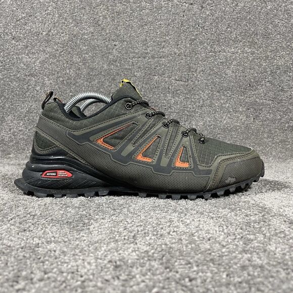 Astero Black Outdoor Hiking Shoes XR-Trek Explorer Men’s Sz 9 Some Wear A1034-5 - Picture 1 of 16